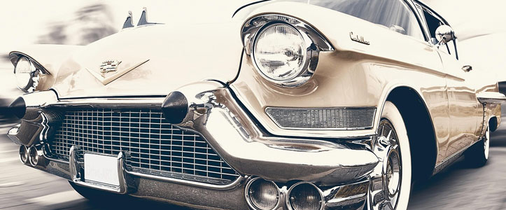 Classic cars in Barcelona site